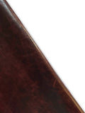Merlot Distressed Cowhide – Chrome-Tanned Automotive and Furniture Upholstery Leather, Waxed Protective Finish, Top Grain, 1.0–1.2 mm (~3 oz), ~45 Sq Ft Whole Hide
