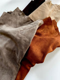 Cow Suede – Double Butt, 1.1–1.3 mm (3 oz), ~14 Sq Ft