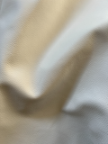 White Premium Upholstery Cowhide – Chrome-Tanned Automotive and Furniture Leather, Full Aniline Finish, Naturally Pebbled Top Grain, 1.3–1.5 mm (~4 oz), ~50 Sq Ft Whole Hide