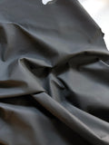 Charcoal Classic Cowhide – Chrome-Tanned Automotive and Furniture Upholstery Leather, Full Aniline Finish,  Top Grain, 1.0–1.2 mm (~3 oz), ~45 Sq Ft Whole Hide