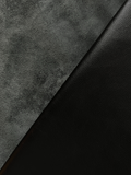 Black Classic Cowhide – Chrome-Tanned Automotive and Furniture Upholstery Leather, Full Aniline Finish, Top Grain, 1.0–1.2 mm (~3 oz), ~45 Sq Ft Whole Hide