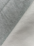 White Classic Cowhide – Chrome-Tanned Automotive and Furniture Upholstery Leather, Full Aniline Finish, Top Grain, 1.0–1.2 mm (~3 oz), ~45 Sq Ft Whole Hide