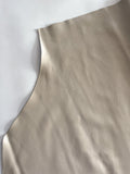 Off White Natural Grain Deer-Tanned Cowhide –  Full Aniline Finish, 1.1–1.3 mm (3 oz), ~20 Sq Ft (Also Available in 10 Sq Ft)