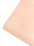 Natural Veg Tan Tooling Cowhide – Raw & Undyed, Firm Temper, 1.2–1.6 mm (3–4 oz), Pre-Cut Leather Sheets (8.5" × 11")