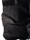 Black Italian Nappa Lambskin – Chrome-Tanned, Semi-Aniline Finish, 0.8–0.9 mm (2 oz), ~7 - 10 Sq Ft