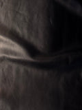 Black Italian Nappa Lambskin – Chrome-Tanned, Semi-Aniline Finish, 0.8–0.9 mm (2 oz), ~7 - 10 Sq Ft