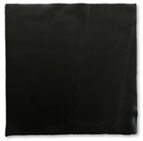 Black Natural Grain Deer-Tanned Cowhide –  Full Aniline Finish, 1.1–1.3 mm (3 oz), Pre-Cut Leather Sheets (12" × 12")