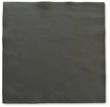 Grey Natural Grain Deer-Tanned Cowhide –  Full Aniline Finish, 1.1–1.3 mm (3 oz), Pre-Cut Leather Sheets (12" × 12")