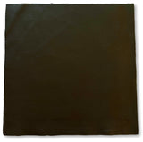 Chocolate Natural Grain Deer-Tanned Cowhide –  Full Aniline Finish, 1.1–1.3 mm (3 oz) – Pre-Cut Leather Sheets (12" × 12")