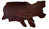 Brandy Large Floral Embossed Cowhide
