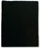 Black Natural Grain Deer-Tanned Cowhide –  Full Aniline Finish, 1.1–1.3 mm (3 oz), Pre-Cut Leather Sheets (8.5" × 11")