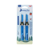 Nascita Pixy Pop Girls Eyebrow Razor Set Blue for Precise Shaping