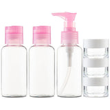 Eklips 6-Piece Travel Bottle Set for Toiletries