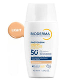 Bioderma Photoderm XDefense Tinted Sunscreen SPF50+: UVA/UVB Protection, Light Tint, Anti-Aging, Sensitive Skin Formula - Dermatologist Recommended
