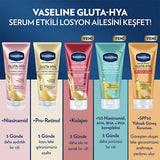 Vaseline Gluta-Hya Firming Body Lotion: Hyaluronic Acid & Collagen for Radiant, Firmer Skin - Intense Hydration, Anti-Aging, Non-Greasy Formula