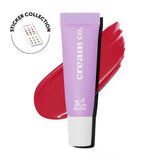 Cream Co. 3-in-1 Lip Balm Strawberry Sorbet - Natural Moisturizing Lip Care