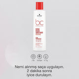 Bonacure Clean Emergency Rescue Hair Conditioner - Silicone-free Vegan Hair Repair Cream for Damaged Hair