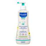 Mustela Stelatopia Cleansing Gel for Dry Skin - Natural, Vegan Baby Skincare, Gentle Cleansing for Infants