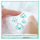 Prima Premium Care Baby Diapers, Size 4, 28 Count - Soft, Leakproof, and Dermatologically Tested Diapers for Sensitive Skin