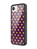 Polka Dot | Purple and Yellow iPhone Case