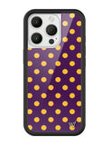 Polka Dot | Purple and Yellow iPhone Case