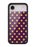 Polka Dot | Purple and Yellow iPhone Case