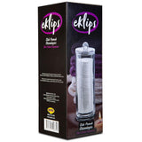 Eklips Cotton Round Organizer Clear Acrylic Vanity Holder