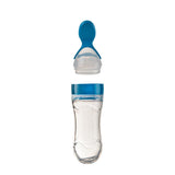 Babyjem Baby Squeeze Spoon - BPA-Free, One-Handed Feeding, Silicone Baby Feeding Utensils, Baby Feeding Accessories, Baby Feeding Spoon