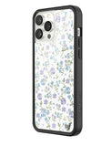 Lilac and Blue Floral iPhone Case