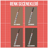 Maybelline Build a Brow 2-in-1 Eyebrow Pencil & Gel - Long-Lasting, Smudge-Proof Eyebrow Makeup Solution