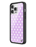 Polka Dot | Lavender and White iPhone Case