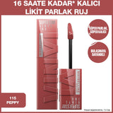 Maybelline New York Super Stay Vinyl Ink Liquid Lipstick - Long-Lasting, High Shine Lip Color, 16 Hours Wear