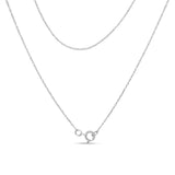 14K White Gold 1 1/2 Cttw Invisible Set Princess and Channel Set Baguette-cut Diamond Triple Curve Pendant Necklace (G-H Color, SI1-SI2 Clarity) - NO CHAIN INCLUDED