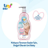 Uni Baby Easy Combing Hair and Body Shampoo - Gentle Detangling Baby Shampoo 700ml