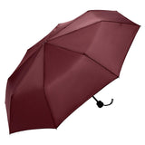 Eklips Bordeaux Manual Umbrella - Stylish, Compact, Windproof & Waterproof