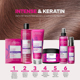 Urban Care Intense Keratin Shampoo: Repair Damaged Hair, Boost Shine & Strength | Vegan Formula for Dry Hair