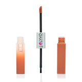 LYKD Double Sided Lipstick & Gloss 213 Peach Nude - Long Lasting, Non-Smudging, High Pigmentation Lip Color