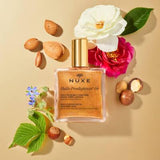 Nuxe Huile Prodigieuse Or: Golden Shimmer Dry Body & Hair Oil for Radiant Skin - Natural, Multi-Purpose, Paraben-Free, Hydrating - 100 ml