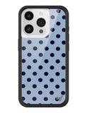 Polka Dot | Blue and Navy Blue iPhone Case