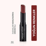 Flormar Creamy Stylo Lipstick - Moisturizing, High Pigment