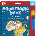 Lino Magic Coloring Book - Reusable Water-Based Art for Kids, Educational & Fun