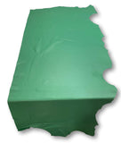 Kelly Green Natural Grain Deer-Tanned Cowhide –  Full Aniline Finish, 1.1–1.3 mm (3 oz), ~20 Sq Ft