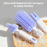 Momfann 8-in-1 Magnetic Baby Bottle Brush Set