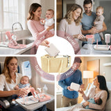 Momfann 8-in-1 Magnetic Baby Bottle Brush Set