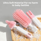 Momfann 8-in-1 Magnetic Baby Bottle Brush Set