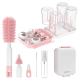 Momfann 8-in-1 Magnetic Baby Bottle Brush Set