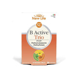 New Life B Active Trio Dietary Supplement for Nutritional Support and Energy - 30 Capsules