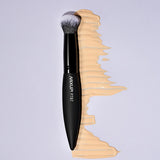Mixup Professional Vegan Cruelty-Free Double-Fiber Oval Makeup Brush for Liquid & Powder Foundation - P787
