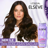 Loreal Paris Elseve Hydra Hyaluronic Moisturizing Shampoo - Hydrating, Non-Weighing Hair Care for Dry or Damaged Hair