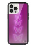 Neon Butterfly iPhone Case